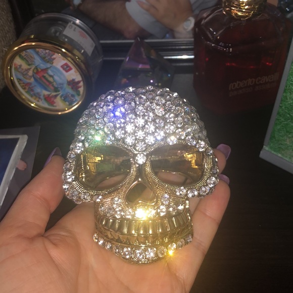 Gold plated bracelet. Unique piece. Skull π - Picture 6 of 9